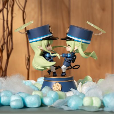 Mô hình chibi xoay tròn (Hikari & Nozomi)
