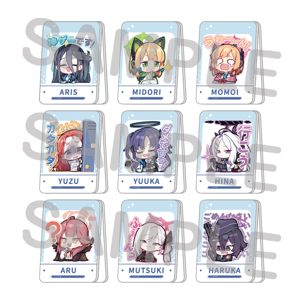 Túi mù ngẫu nhiên / Combo 9 chiếc kẹp Acrylic phiên bản Chibi trong game - Ảnh 3