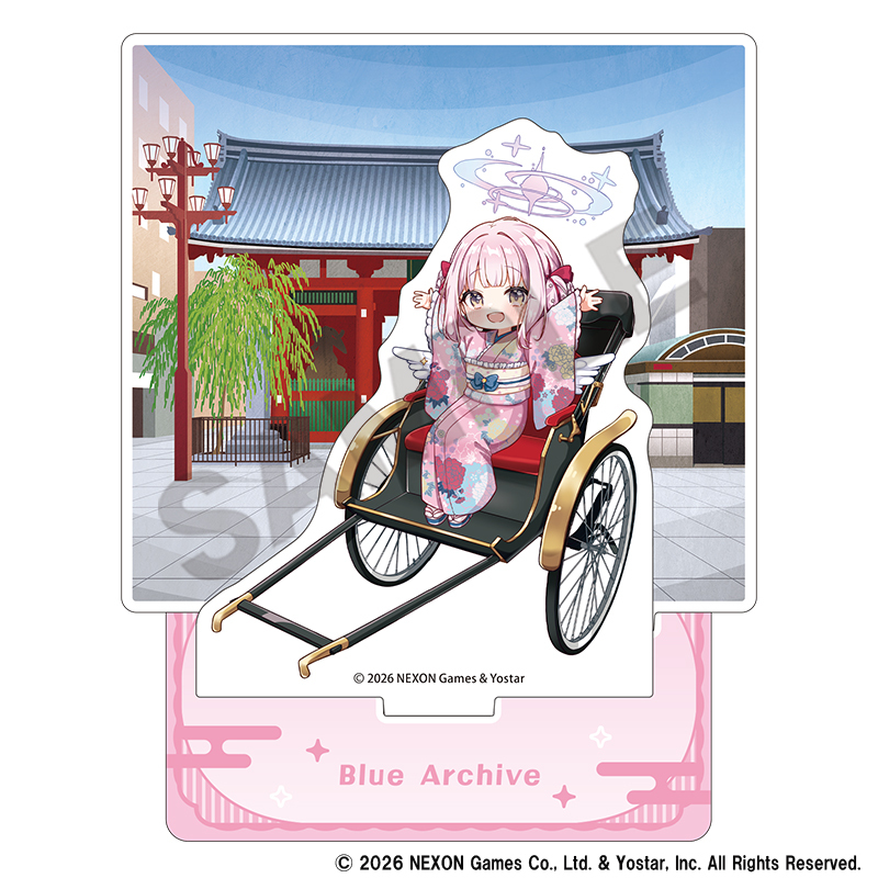 Dạo bước Asakusa♪ - Standee Acrylic Phong Cảnh Đi Xích Lô Mika, Nagisa, Seia, Hifumi, Azusa, Hanako, Koharu - Ảnh 4