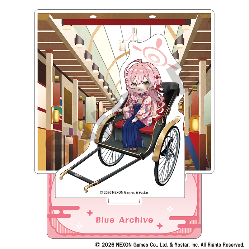 Dạo bước Asakusa♪ - Standee Acrylic Phong Cảnh Đi Xích Lô Mika, Nagisa, Seia, Hifumi, Azusa, Hanako, Koharu