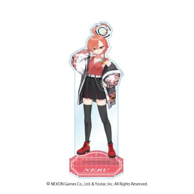 [ Pre-Order ] Standee Acrylic Blue Archive x Smile Base Coffee ( Mật mã mùa thu ) - Toki , Neru , Asuna , Karin , Akane