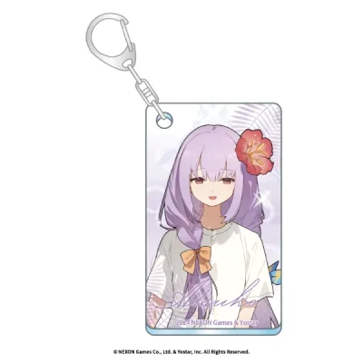 [ Pre-Order ] Móc khóa chữ nhật Acrylic Blue Archive x Smile Base Coffee ( Mật mã mùa thu ) - Saori , Misaki , Atsuko , Hiyori