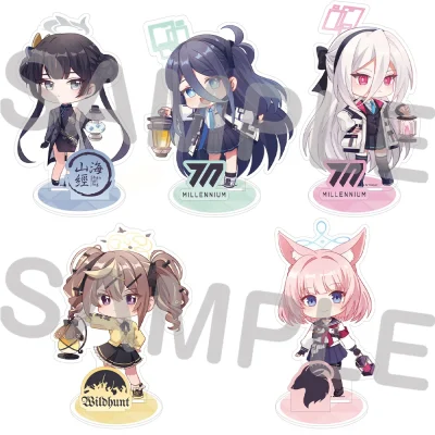 [Pre-Order] Standee Acrylic Mini (Mini Acrylic Stand) - Kisaki , Aris , Kei , Rena , Niko