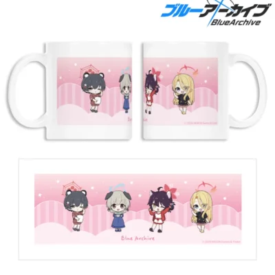 [Pre-Order] Cốc sứ nhân vật Chibi - Hợp tác giữa Blue Archive × Sengawa Yukemuri no Sato - Iroha , Ibuki , Erika , Kirara , Makoto , Tsubaki , Kaede , Pina , Umika