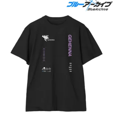 [Pre-Order] Áo thun Motif Học viện Liên minh Hyakkiyako (Unisex) Size XL , XXL - Hợp tác giữa Blue Archive × Sengawa Yukemuri no Sato - Iroha , Ibuki , Erika , Kirara , Makoto , Tsubaki , Kaede , Pina , Umika