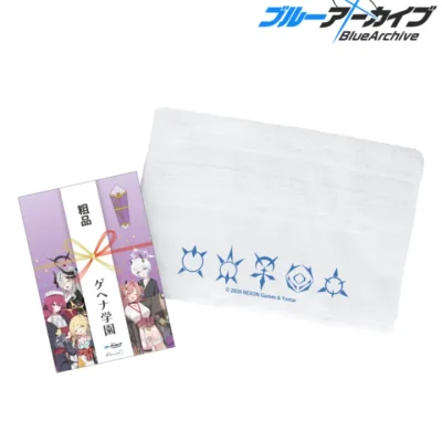 [Pre-Order] Khăn tắm suối nước nóng phong cách quà tặng Motif Học viện Gehenna - Hợp tác giữa Blue Archive × Sengawa Yukemuri no Sato - Iroha , Ibuki , Erika , Kirara , Makoto , Tsubaki , Kaede , Pina , Umika