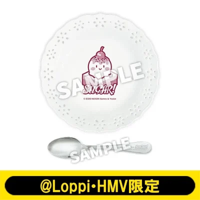 [Pre-Order] Bộ Tráng Miệng Đĩa và Thìa SugarRush [Độc quyền @Loppi & HMV] - Mika,Seia,Nagisa,Natsu,Yoshimi,Kazusa,Airi - Lawson Mùa hè nhung nhớ