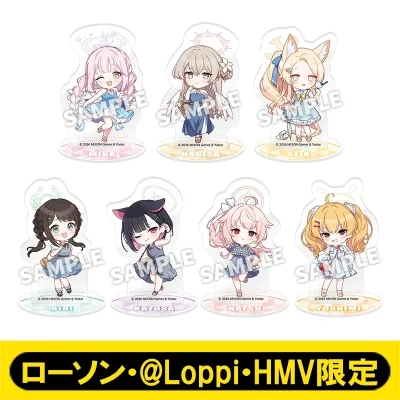 [Pre-Order] Bộ Standee Acrylic Mini [Độc quyền @Loppi & HMV] - Mika,Seia,Nagisa,Natsu,Yoshimi,Kazusa,Airi - Lawson Mùa hè nhung nhớ