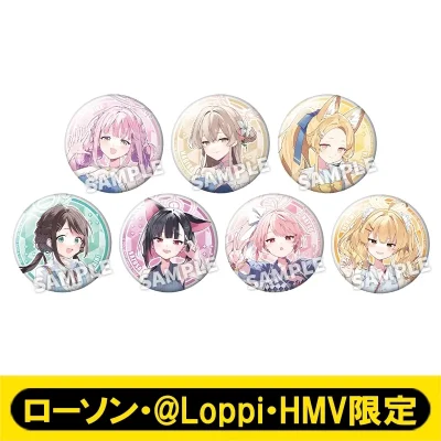 [Pre-Order] Bộ huy hiệu cài áo trọn bộ (Deformed ver.) [Độc quyền @Loppi & HMV] - Mika,Seia,Nagisa,Natsu,Yoshimi,Kazusa,Airi - Lawson Mùa hè nhung nhớ