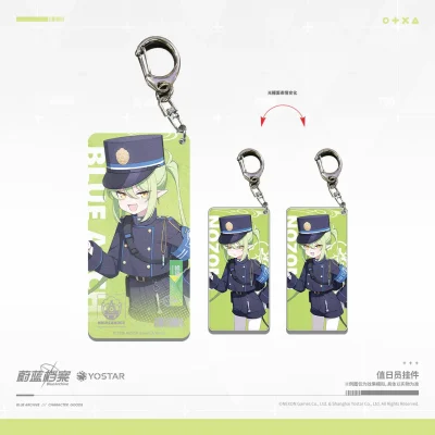 [Pre-Order] Móc khóa thẻ chữ nhật 3D Nozomi , Hikari , Aoba - 