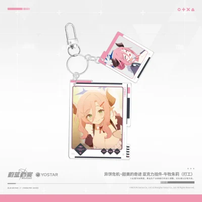 [Pre-Order] Bộ sản phẩm kỉ niệm nhân vật Ushimaki Juri (Part-Time) - Móc khóa Acrylic , Standee , Cặp Huy Hiệu