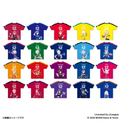 [ Pre-Order ] Áo đá bóng các đội tuyển Blue Archive x J.League - Size M và XL