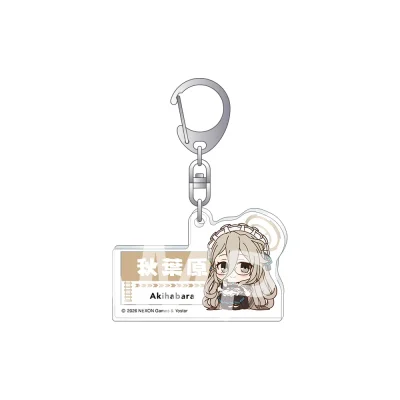 [Pre-Order] Móc khóa acrylic lưu niệm JR Akihabara / Toki , Asuna , Akane , Neru , Karin - Blue Archive - Mùa hè bong bóng