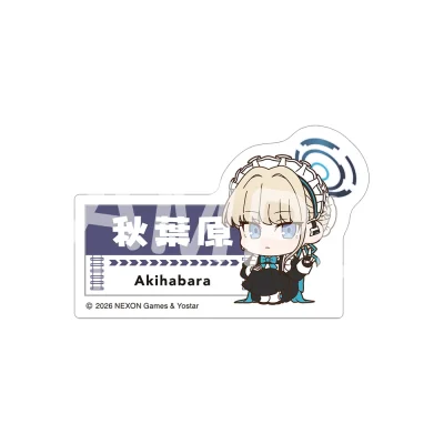 [Pre-Order] Sticker lưu niệm JR Akihabara / Toki , Asuna , Akane , Neru , Karin - Blue Archive - Mùa hè bong bóng