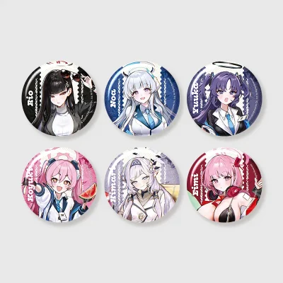 [Pre-Order] Huy hiệu cài áo LD ngẫu nhiên Millennium OG - AniPlus - Rio , Yuuka , Noa , Koyuki , Himari , Eimi ( ngẫu nhiên 1 chiếc )