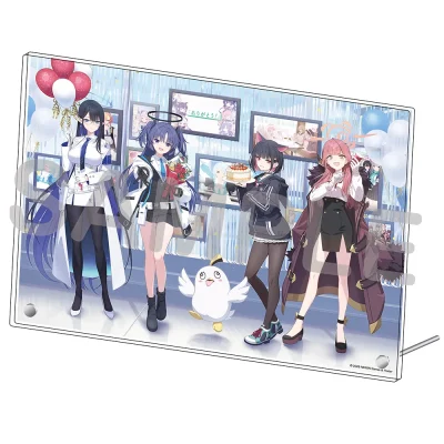[Pre-Order] Bảng Acrylic kỷ niệm đạt 1 triệu người đăng ký kênh YouTube - Rin , Yuuka , Kazusa , Aru