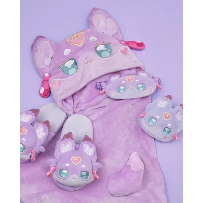 [Pre-Order] Dòng sản phẩm đồ mặc ở nhà - Chăn trùm đầu Mashutan - Thám tử lừng danh Precure!