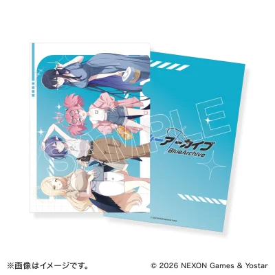 [Pre-Order] Clear File A4 Blue Archive - Cyber Goods - Aoi , Rin , Momoka , Ayumu