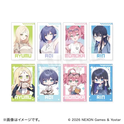[Pre-Order] Thẻ phong cách ảnh chụp lấy ngay Blue Archive (Nguyên BOX) - Cyber Goods - Aoi , Rin , Momoka , Ayumu
