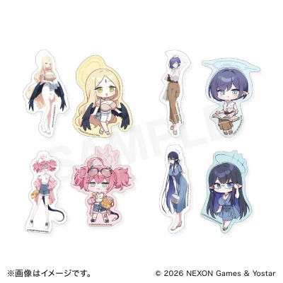 [Pre-Order] Set sticker Blue Archive - Cyber Goods - Aoi , Rin , Momoka , Ayumu