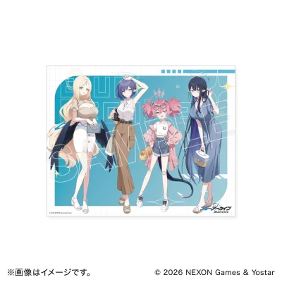[Pre-Order] Lót chuột Blue Archive kích thước 25x20cm - Cyber Goods - Aoi , Rin , Momoka , Ayumu