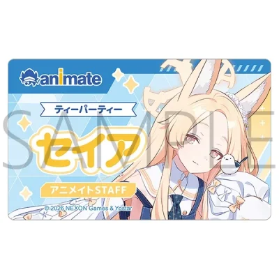 [Pre-Order] Thẻ tên nhân viên cửa hàng Animate - Mika , Nagisa , Seia - Hội chợ mùa thu 2026