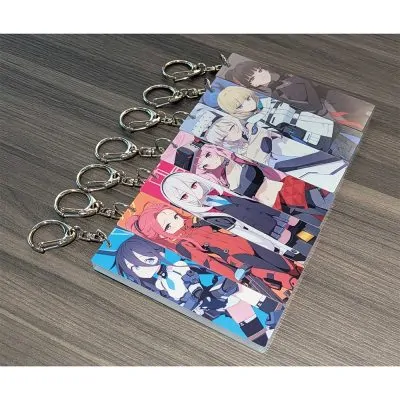 Móc khóa Acrylic dạng thẻ chìa khóa lõi Aris , Kei , Himari , Toki , Rio , Eimi , Yuzu ver Battle