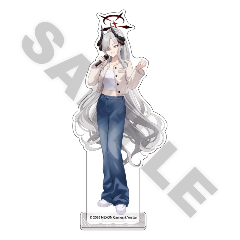 Standee 15cm (Iroha,Ibuki,Makoto,Satsuki,Chiaki) Blue Archive × Round One - Ảnh 6