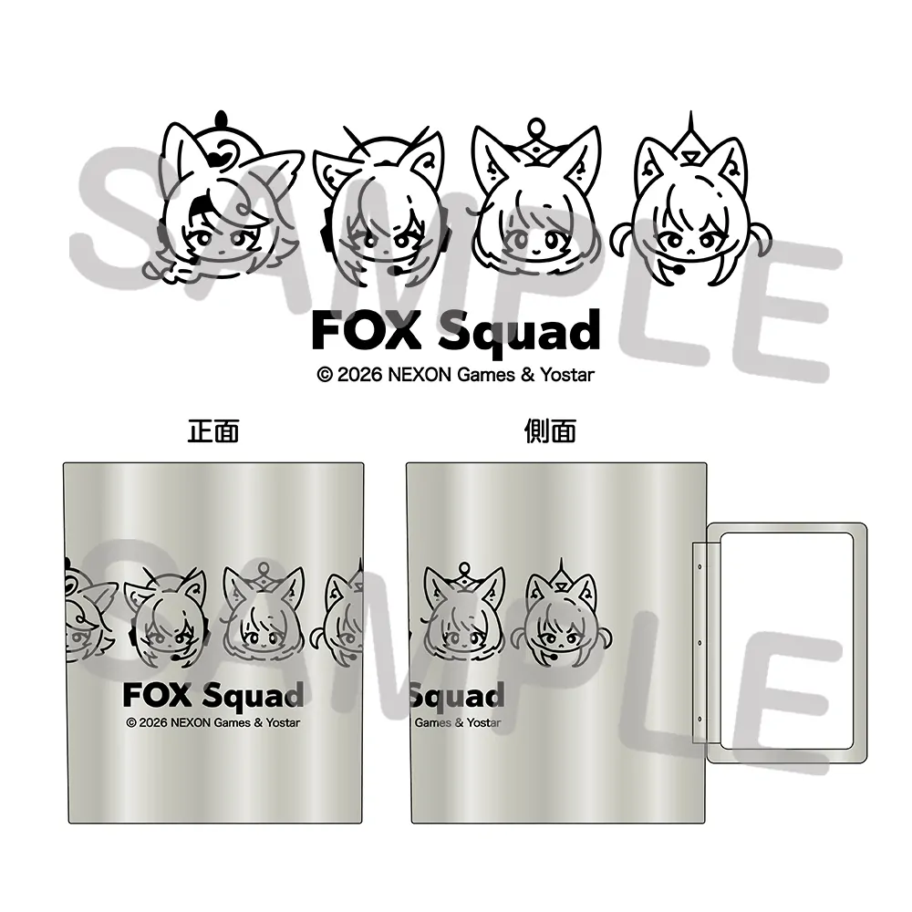 Cốc thép không gỉ Otogi , Kurumi , Niko - Đội Fox - Ảnh 3