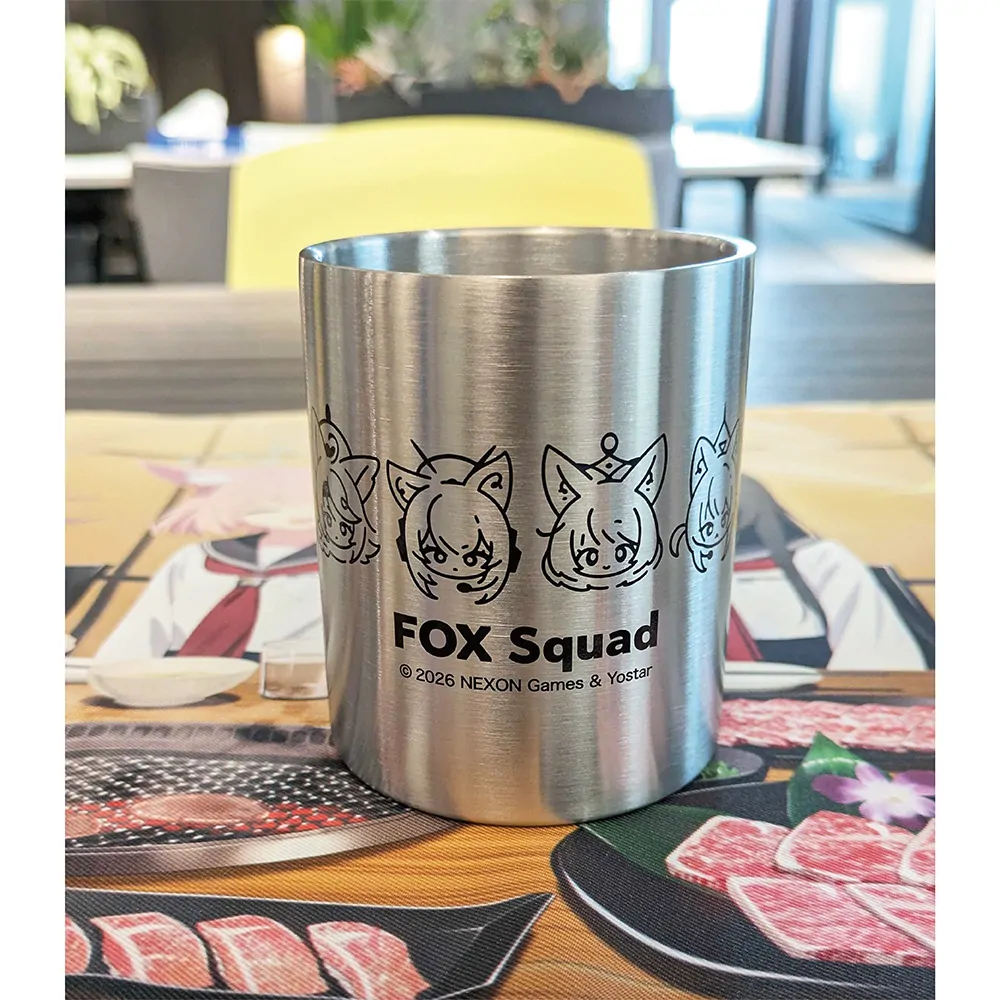 Cốc thép không gỉ Otogi , Kurumi , Niko - Đội Fox - Ảnh 5